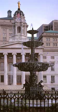 Brooklyn Borough Hall Fountain